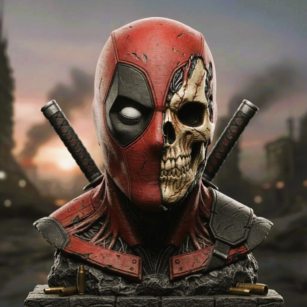 Deadpool (Marvel) - Bust Skull Collection
