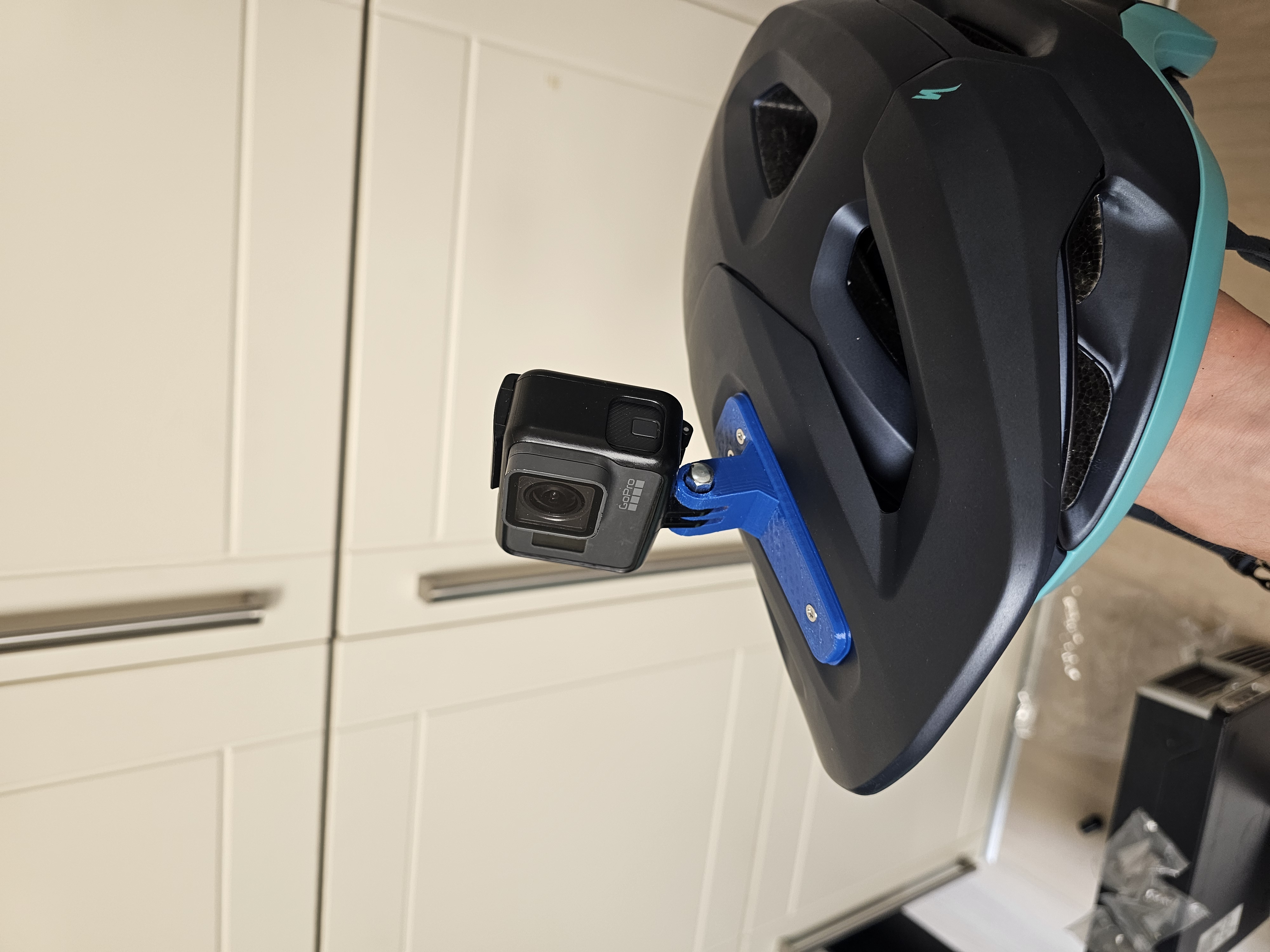 GoPro holder for Specialized Tactic 4 helmet