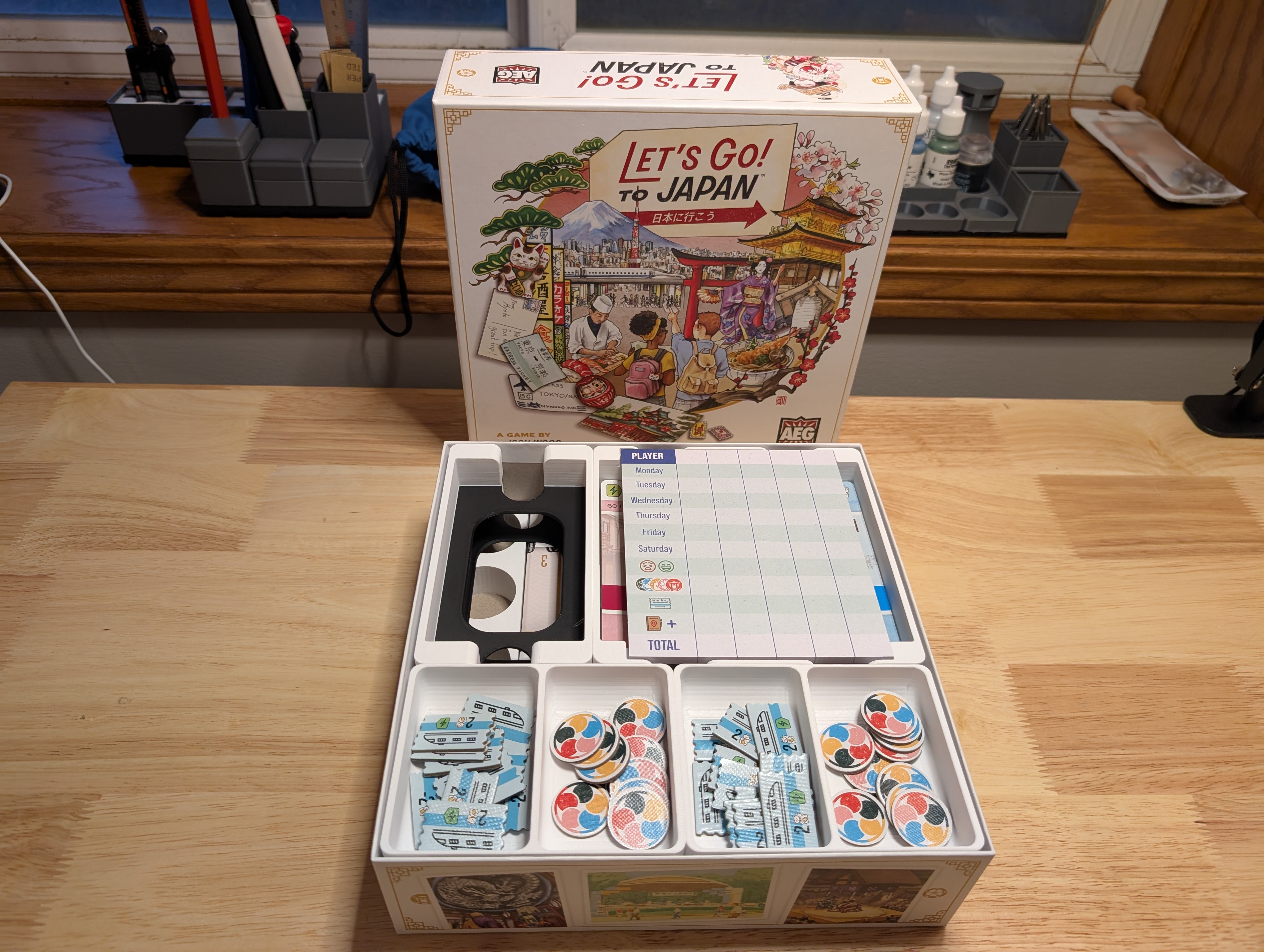 Let's Go To Japan Box Organizer
