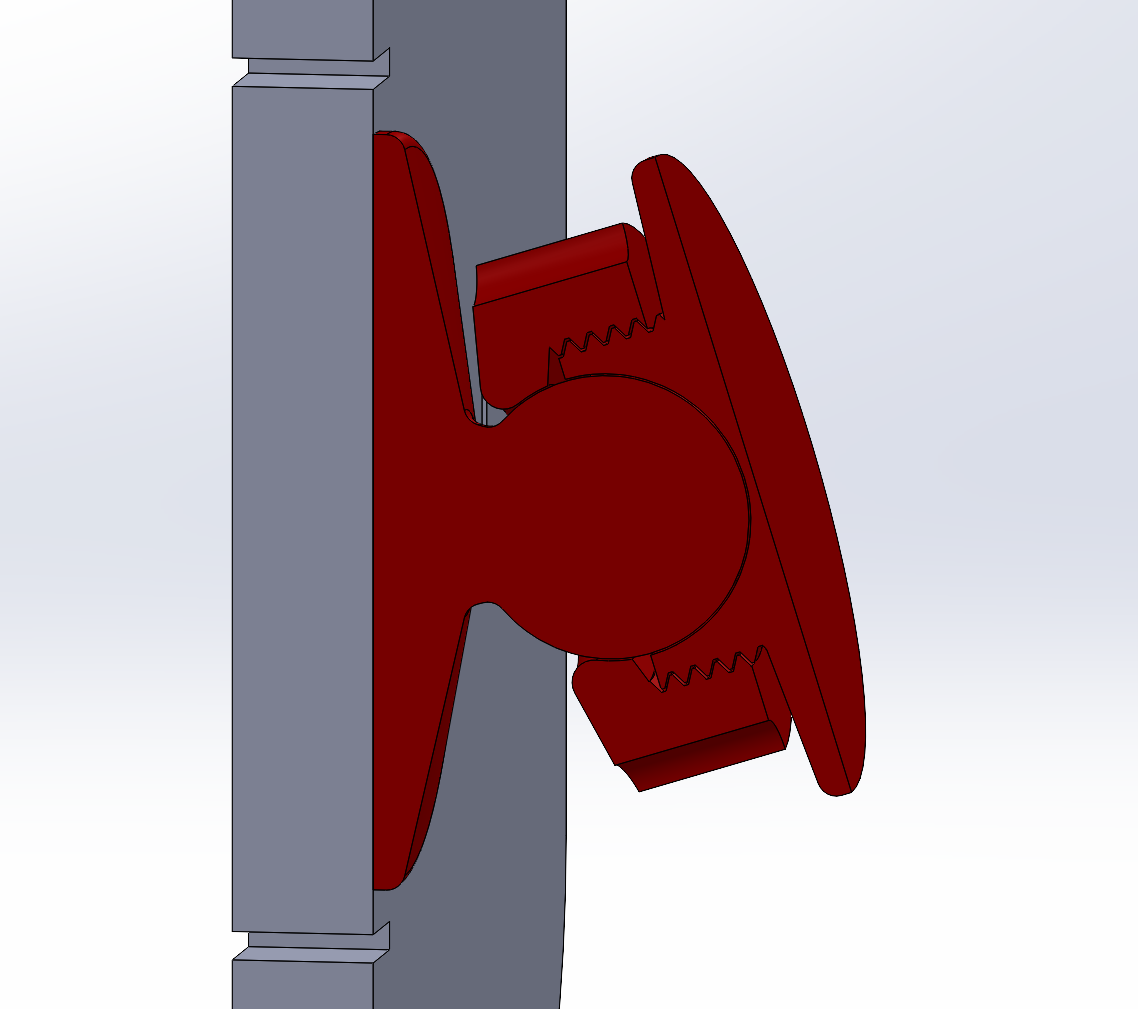 Ball Socket Alignment Adjuster 3D model