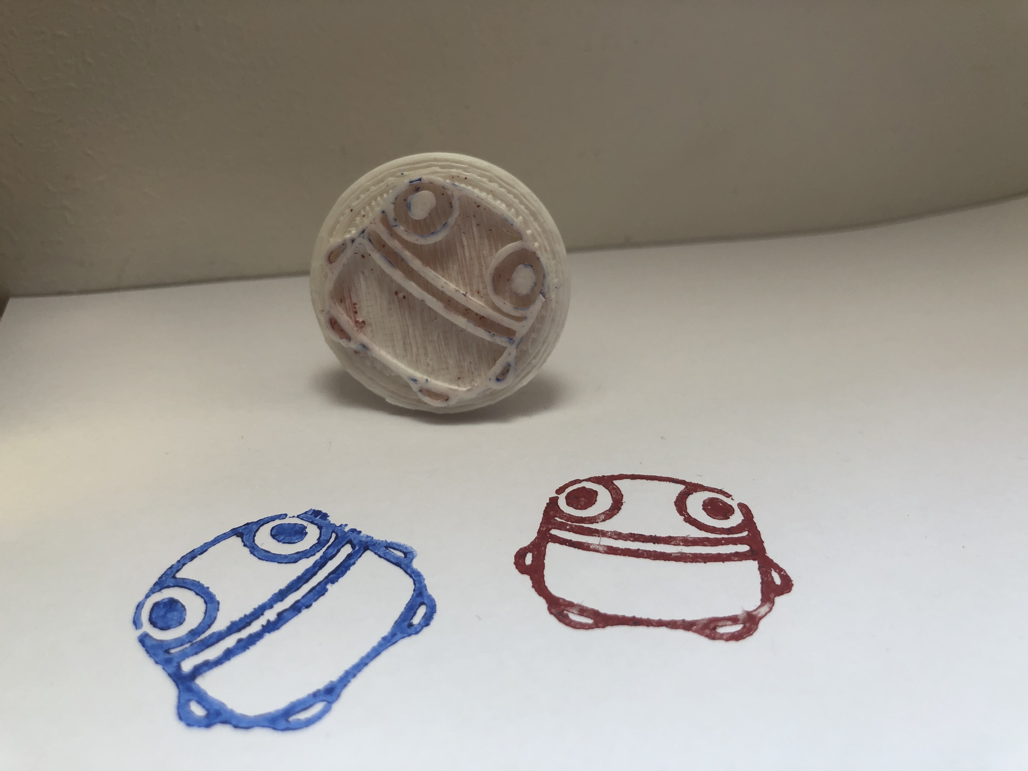 REPO robot stamp