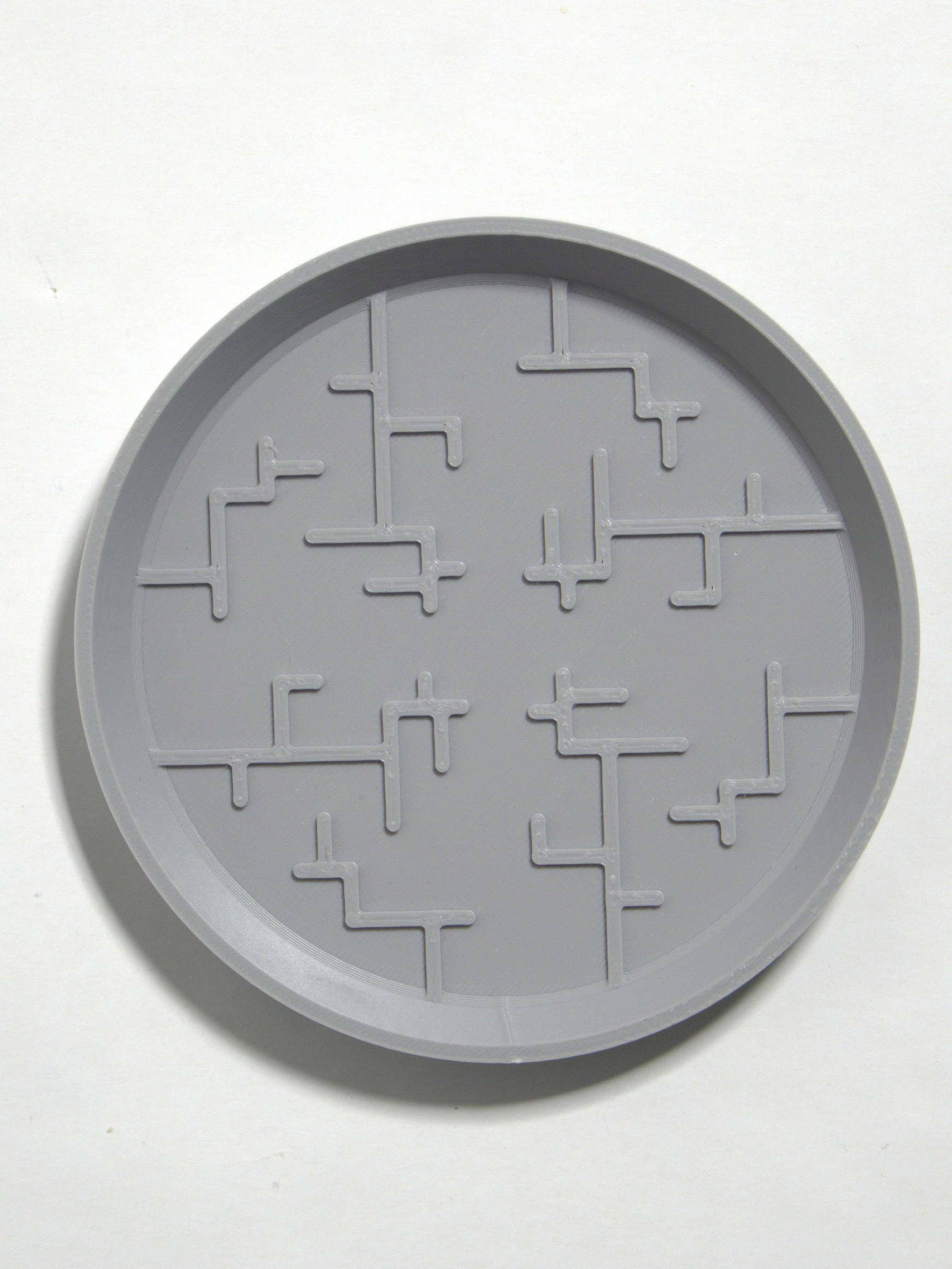 Japanese-Inspired Geometric Plant Pot Saucer