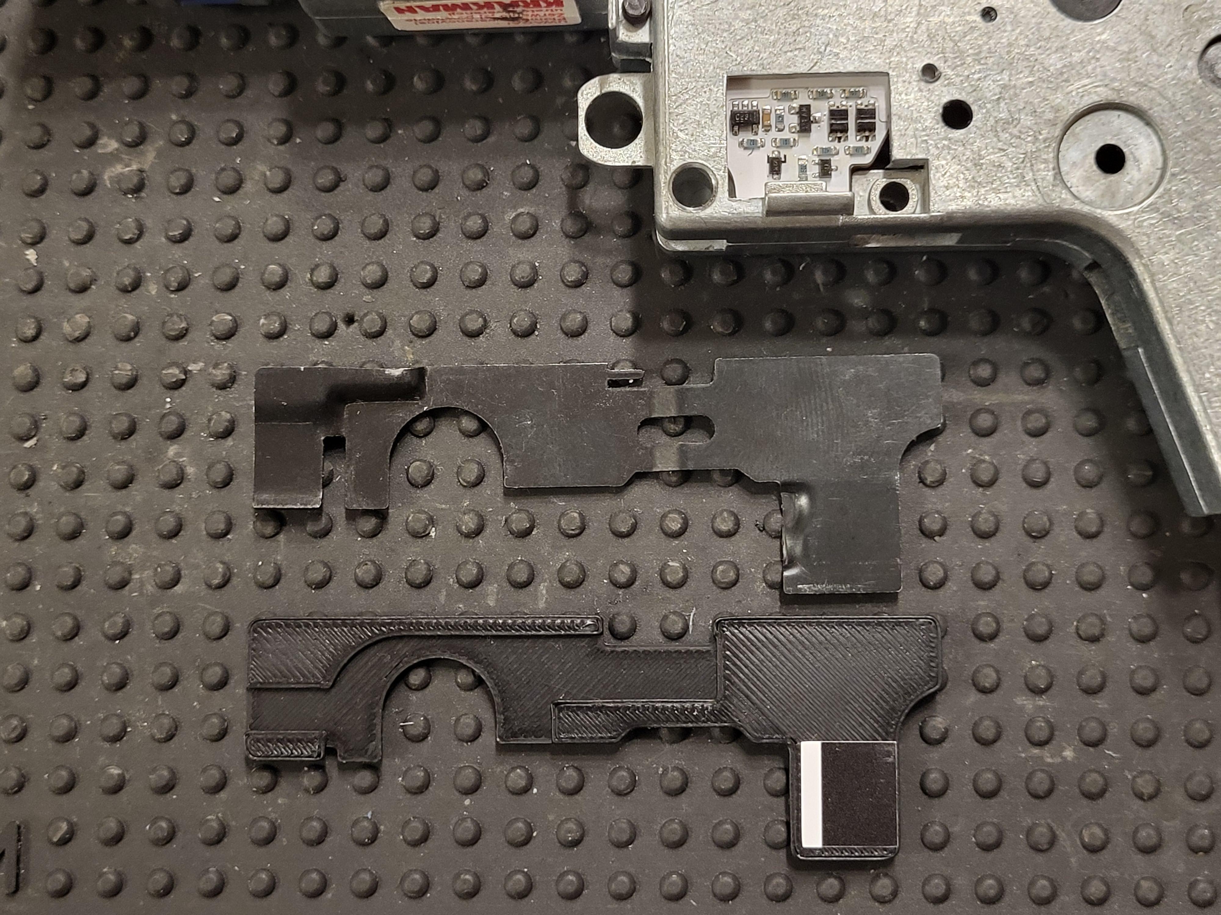 Fire Selector Plate for EC-202 - Perun Hybrid Compatible
