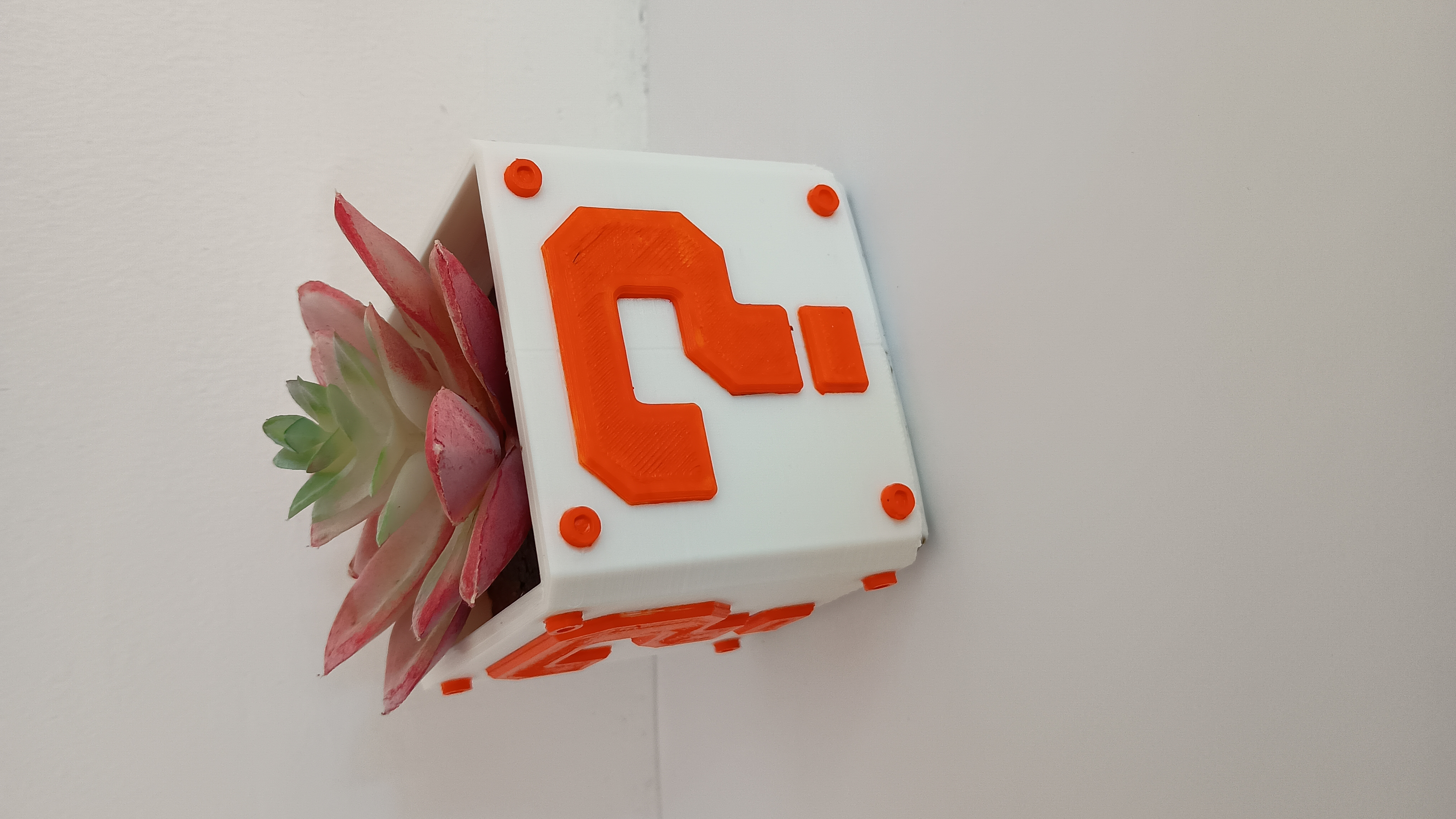 Question Mark Planter Box