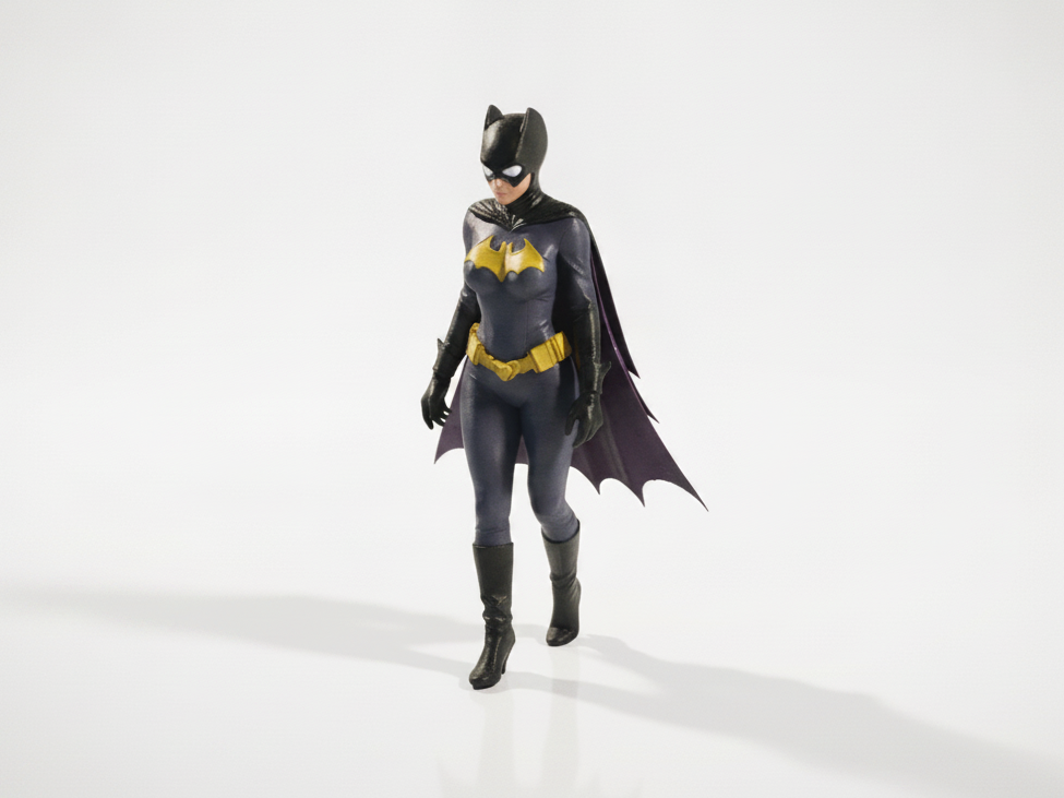 Batgirl Figurine DC Comics Collectible 3D Printable