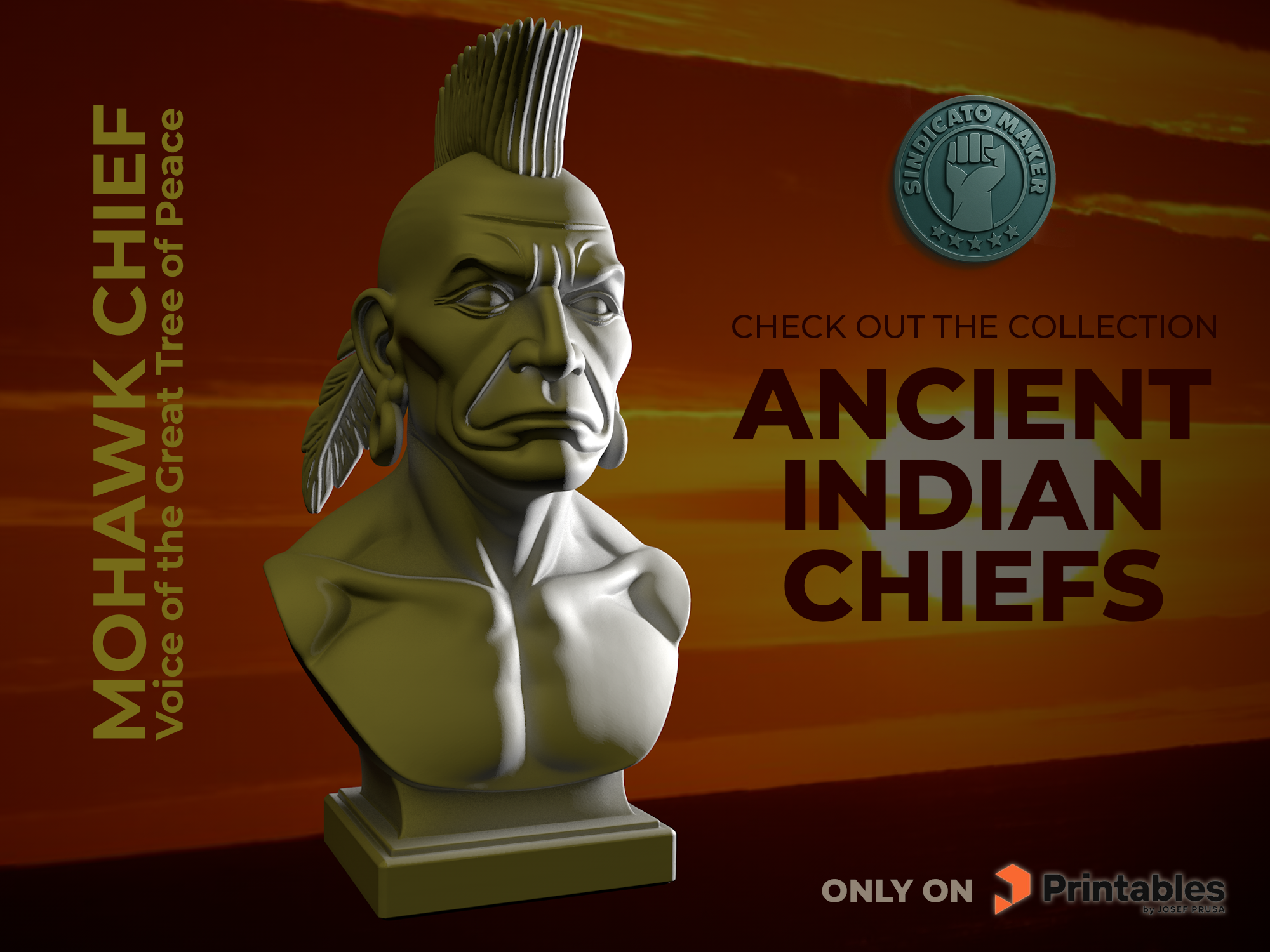 Mohawk chief - Voice of the Great Tree of Peace