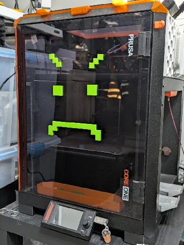 Prusa Core One Skin - Jailbot