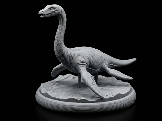 Plesiosaurus Statue