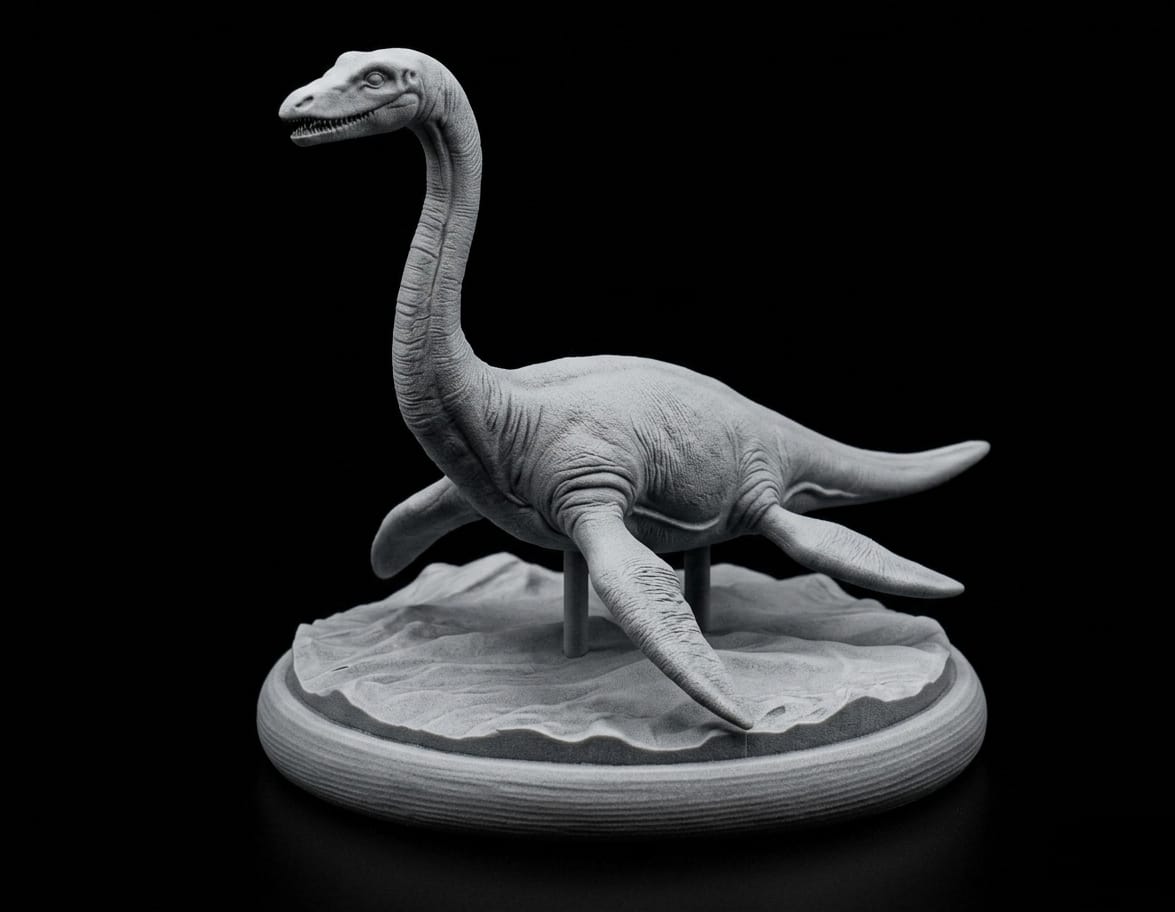 Plesiosaurus Statue