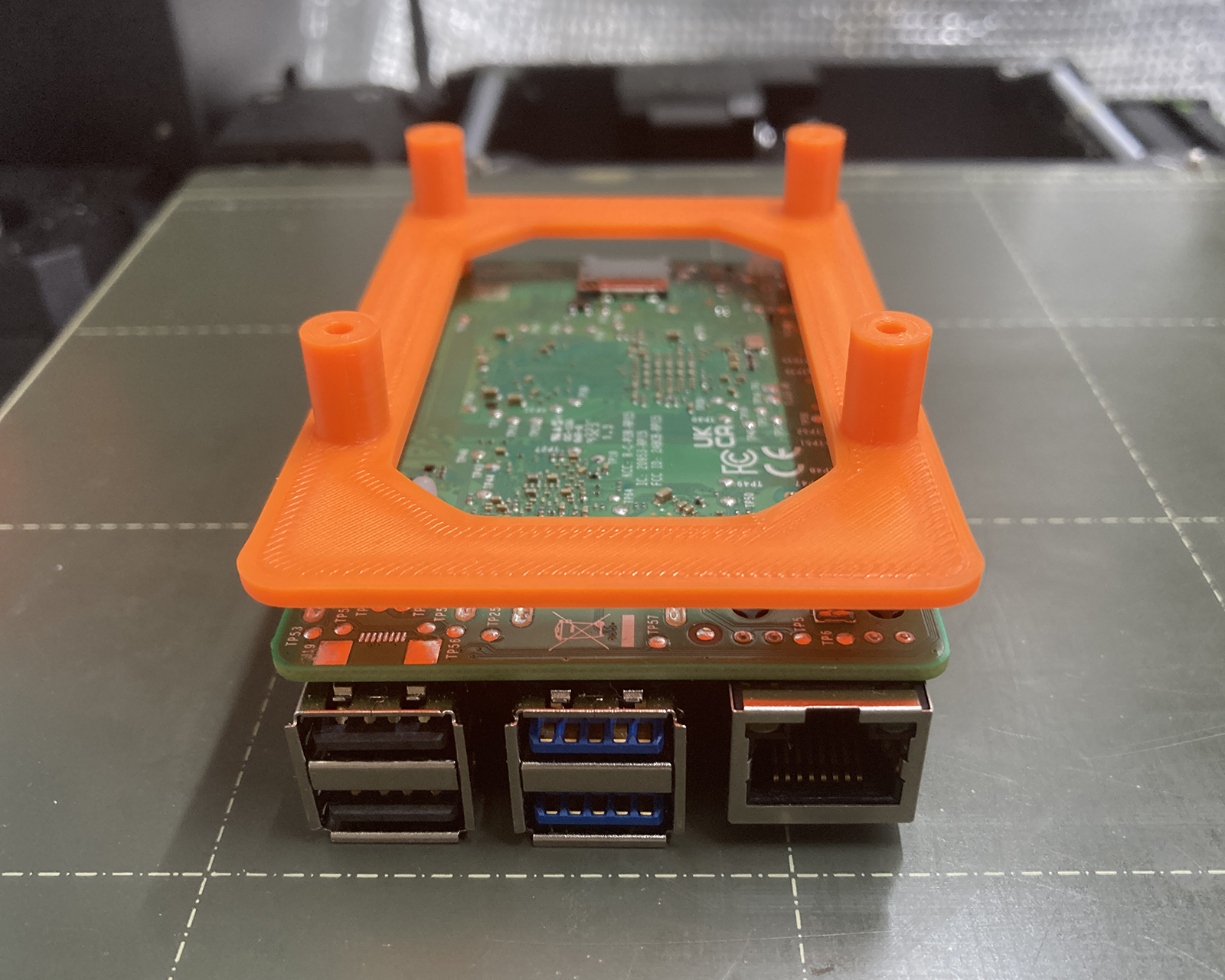 Miniatura 8 do modelo 3D Stackable case for Raspberry Pi 5 (with SSD)