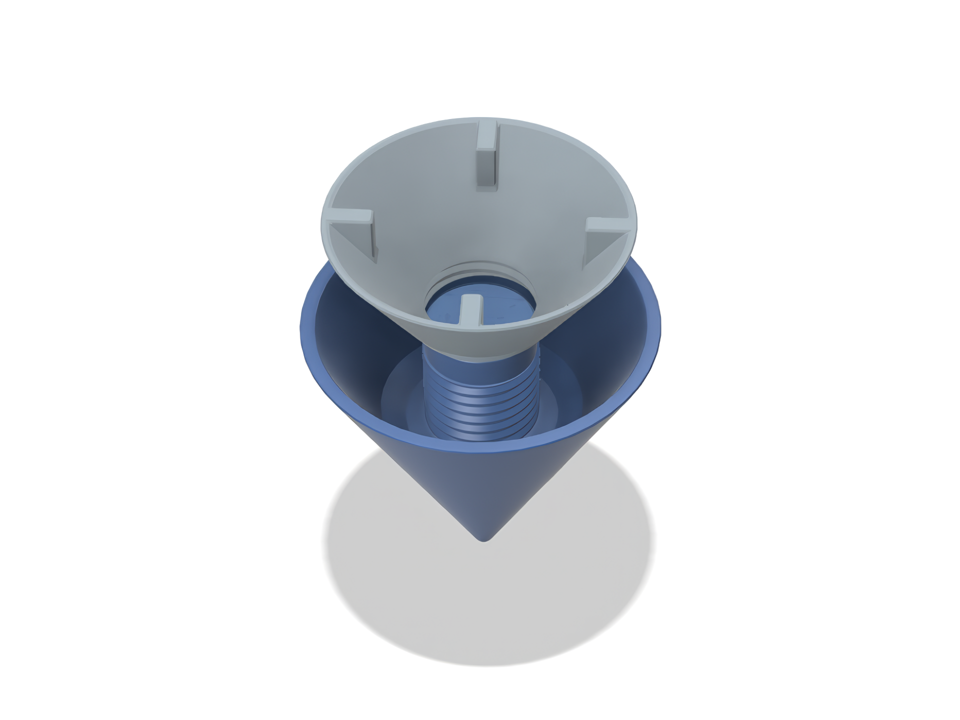 2-in-1 V60 Tool — Grinder Funnel and Filter Shaper