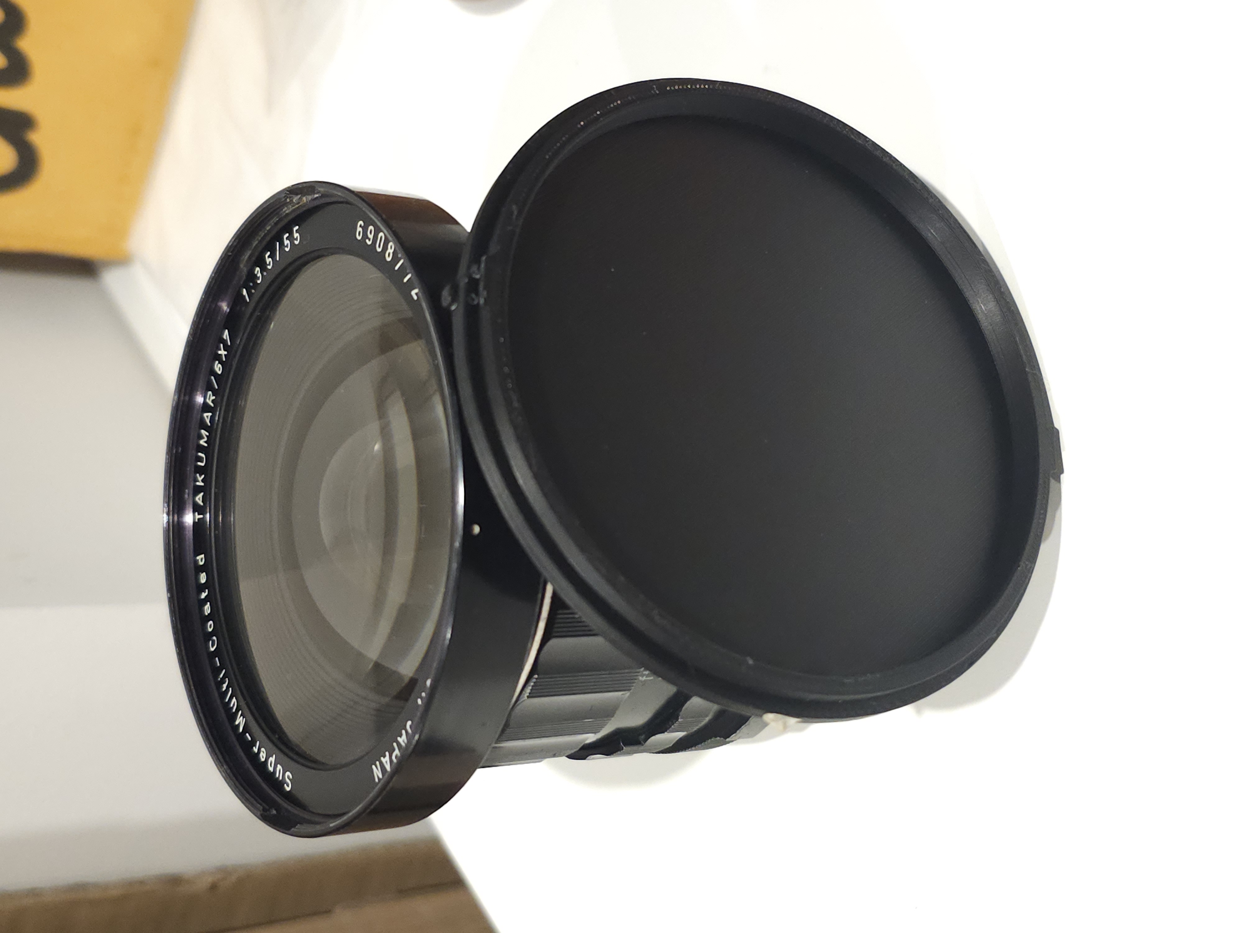 Lens cap for Pentax 6x7 55mm F3.5 3D model