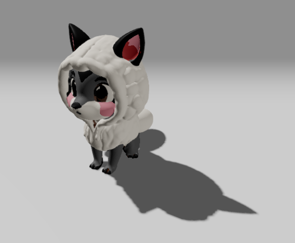 Cute Wolf in Sheep's clothing