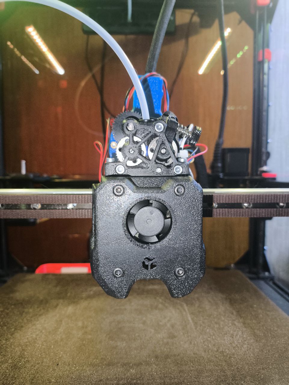 A4T printhead with custom carriage