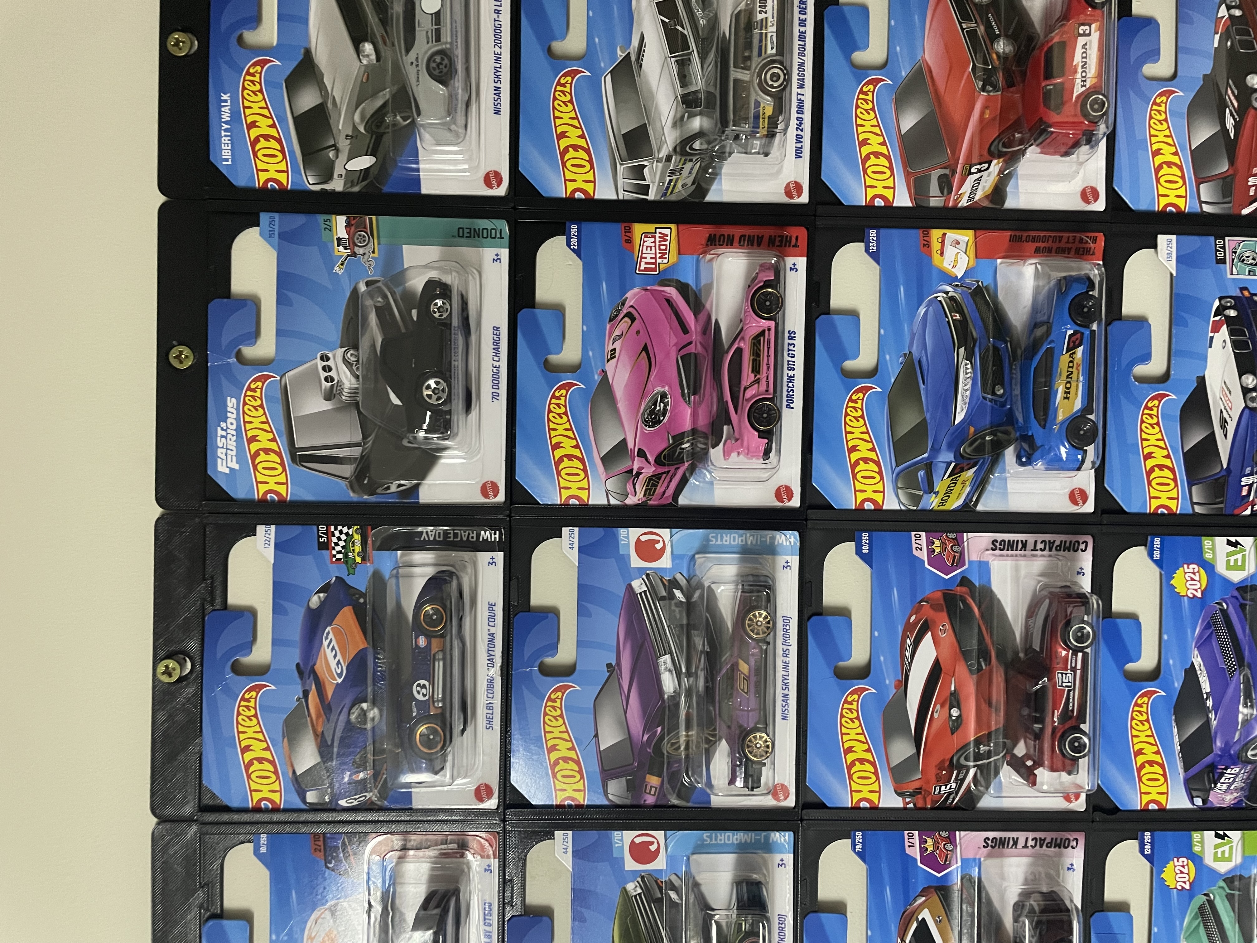 Miniatura 3 do modelo 3D Modular Hot Wheels/Matchbox Wall Display