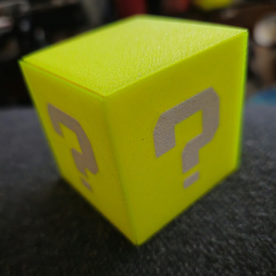 question block print in place