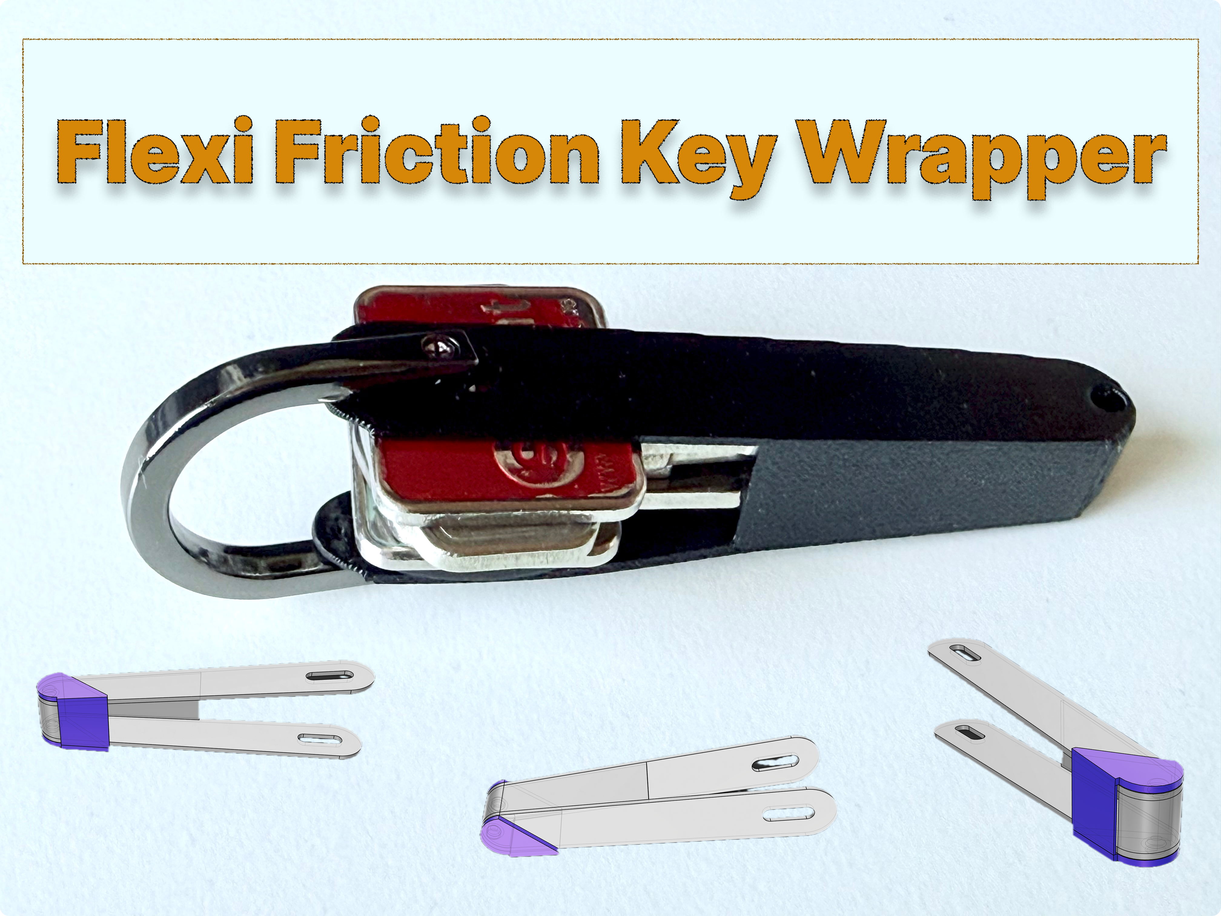 Flexi Friction Key Wrapper