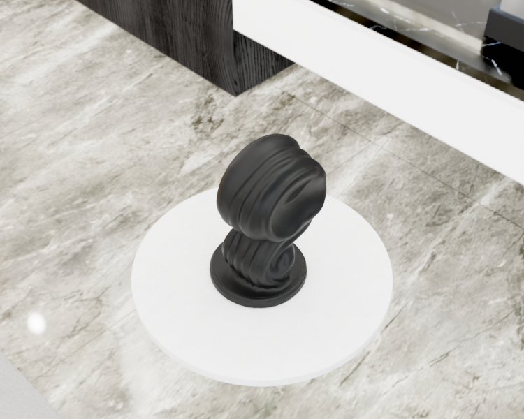Miniatura 10 do modelo 3D Spiral Clock
