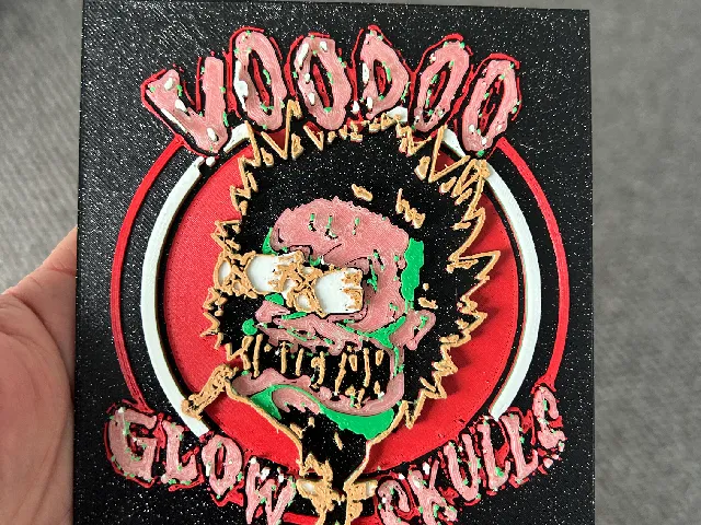 Voodoo Glow Skulls band 3d logo