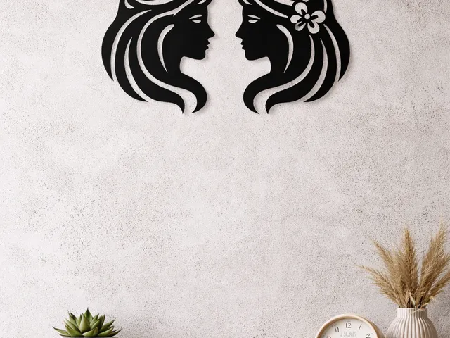 Gemini Zodiac Wall Art