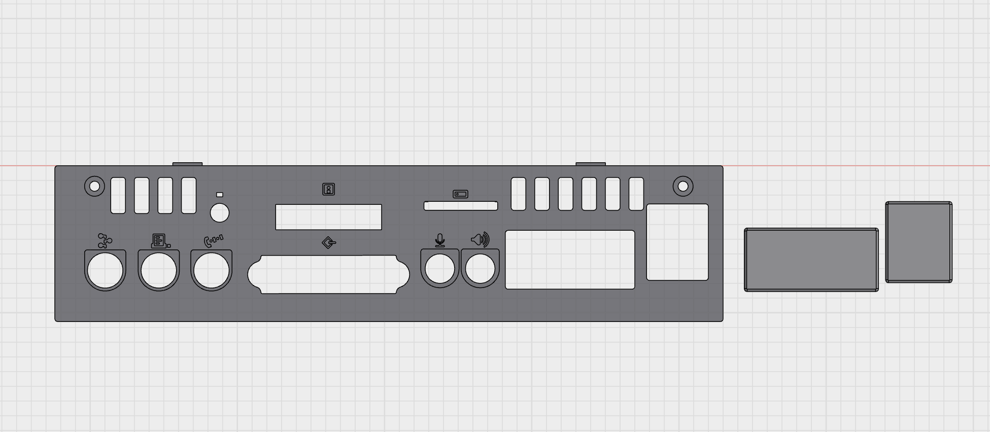 Macintosh Color Classic Mystic Back Panel (With Customizations)