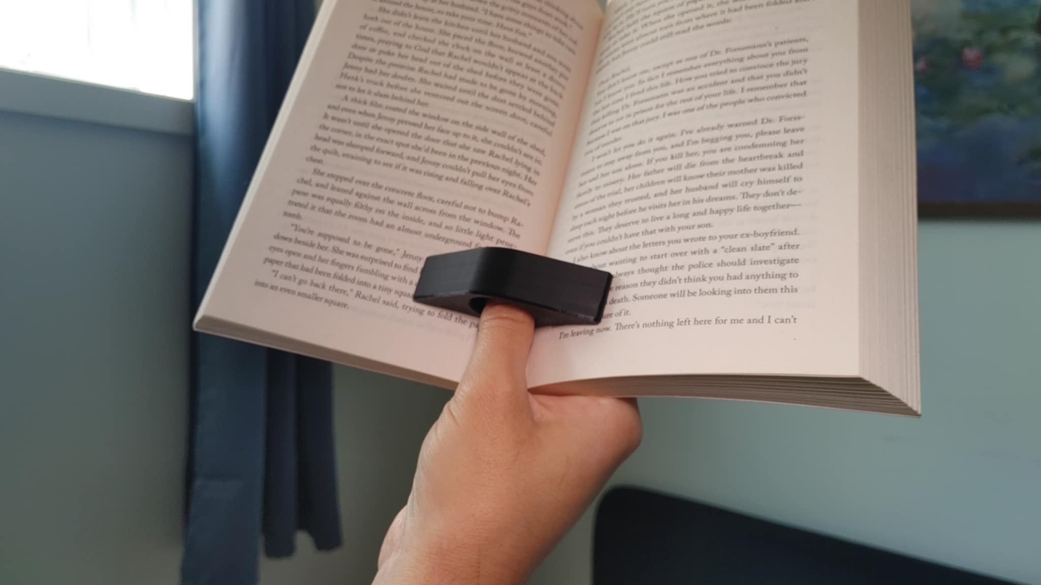 Comfortable Book Page Holder