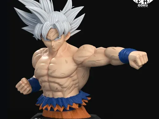 Busto SonGoku Ultra Instinto 1.6