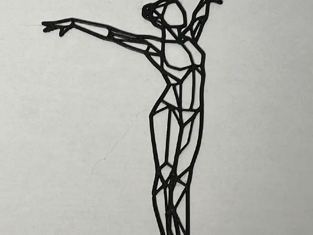 Gymnast Wall Art #2