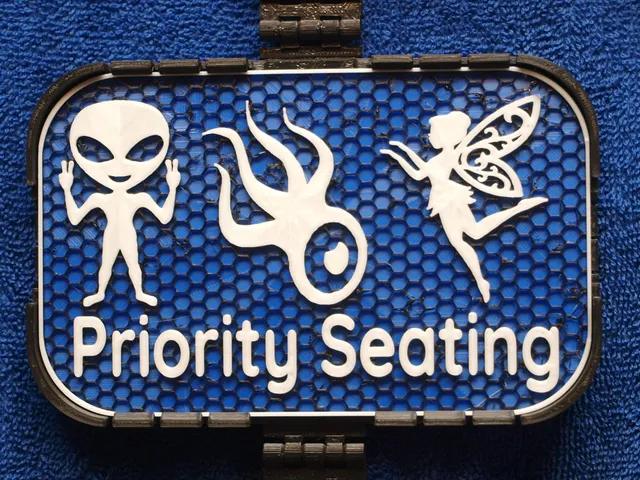 Priority Seating sign