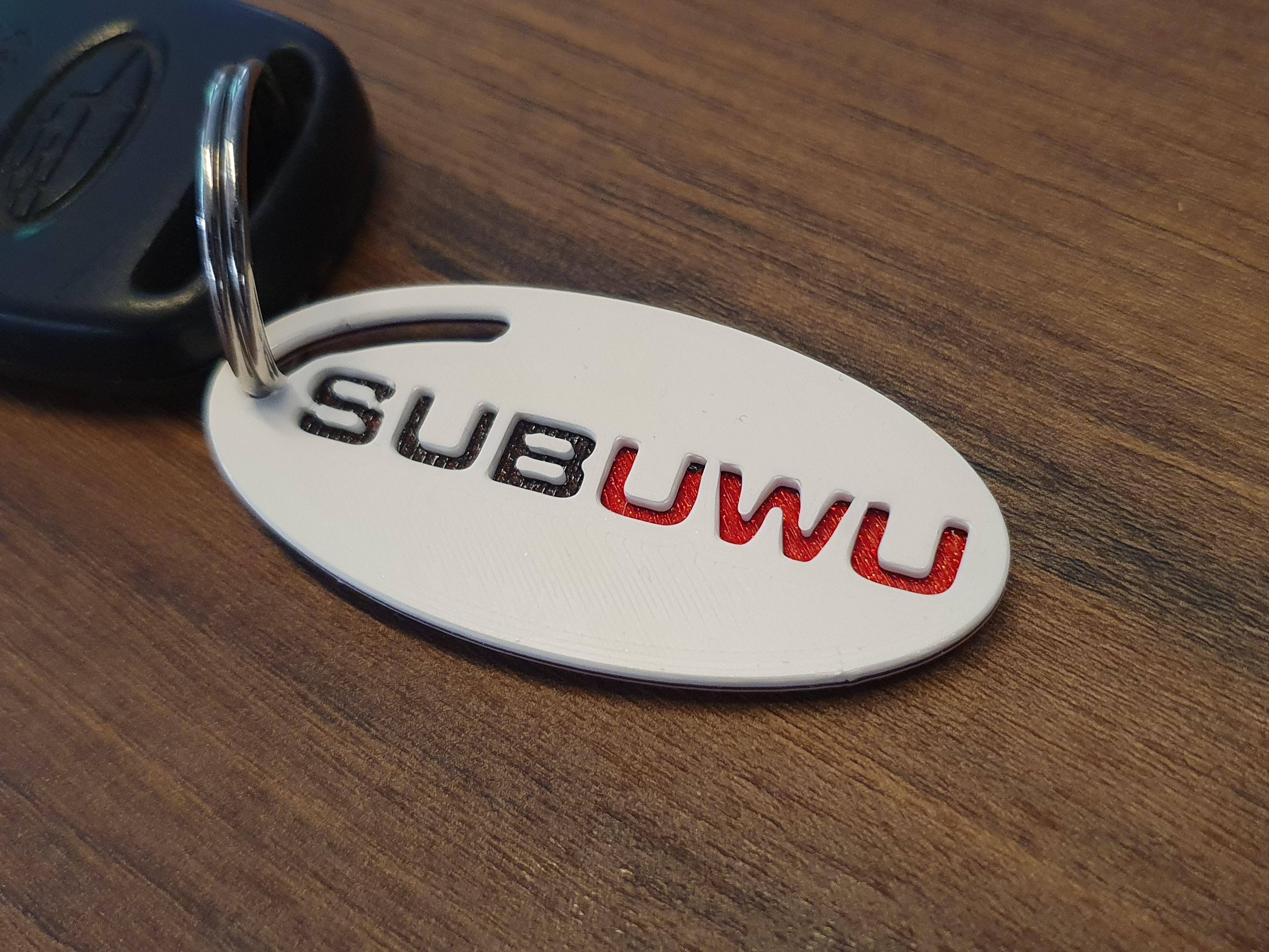 Subuwu keychain