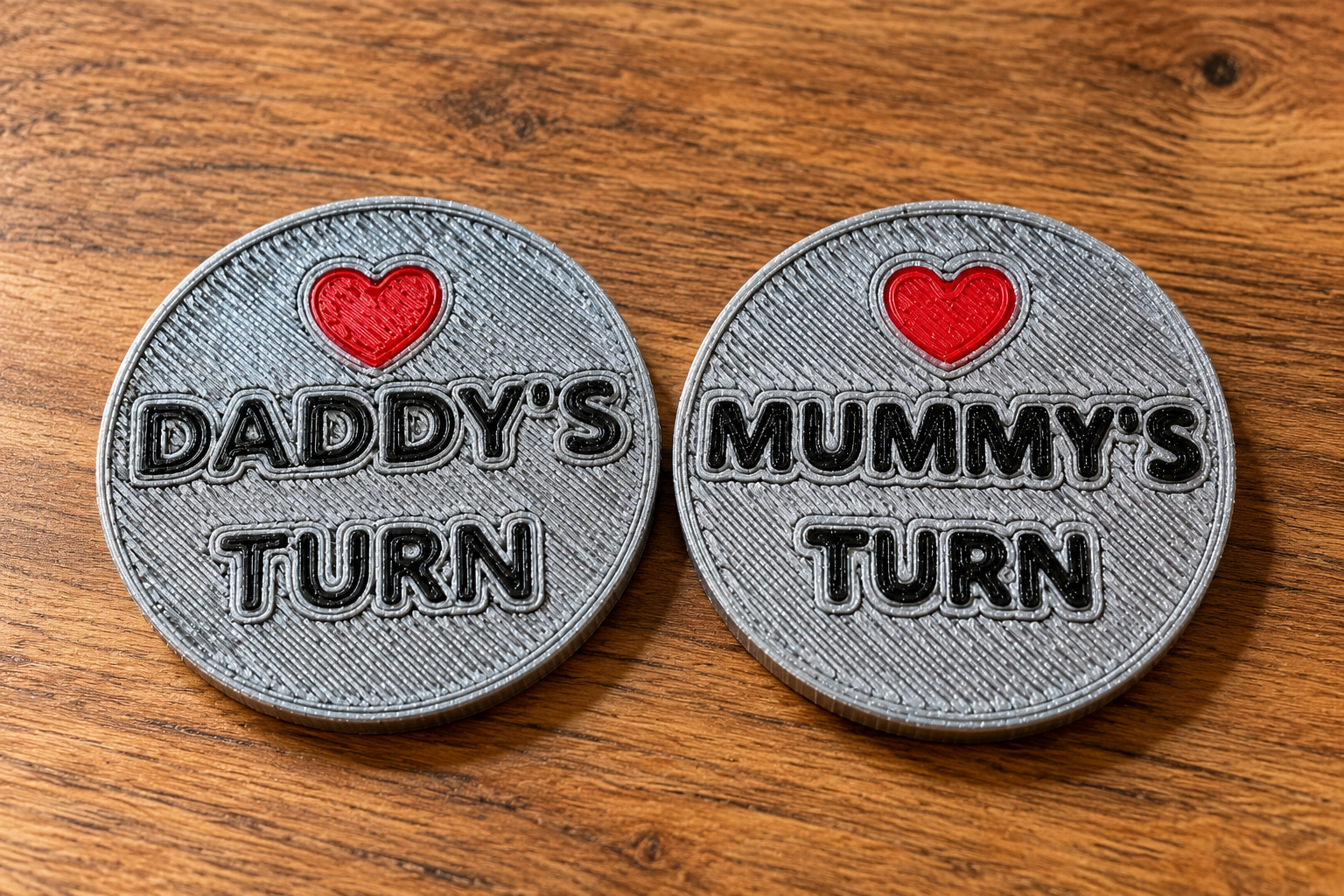Printable Coint parent decision coin — STL Grátis | 3DFinder