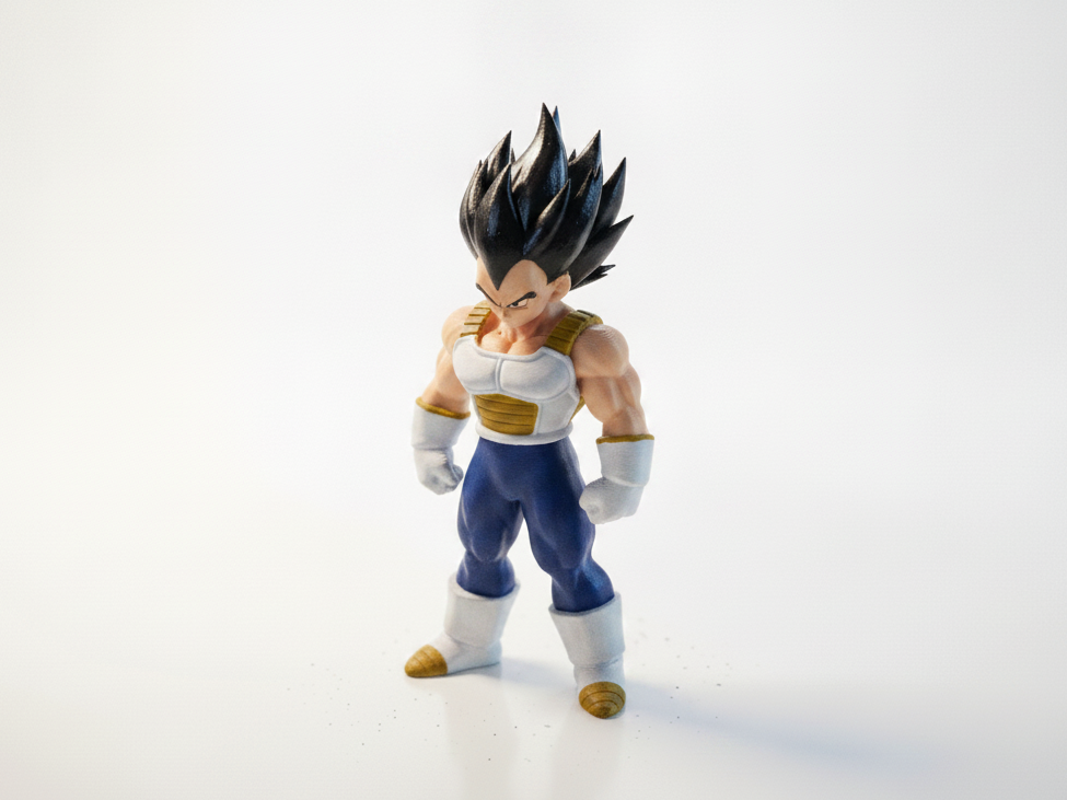 Vegeta Figurine Dragon Ball Anime 3D Printable