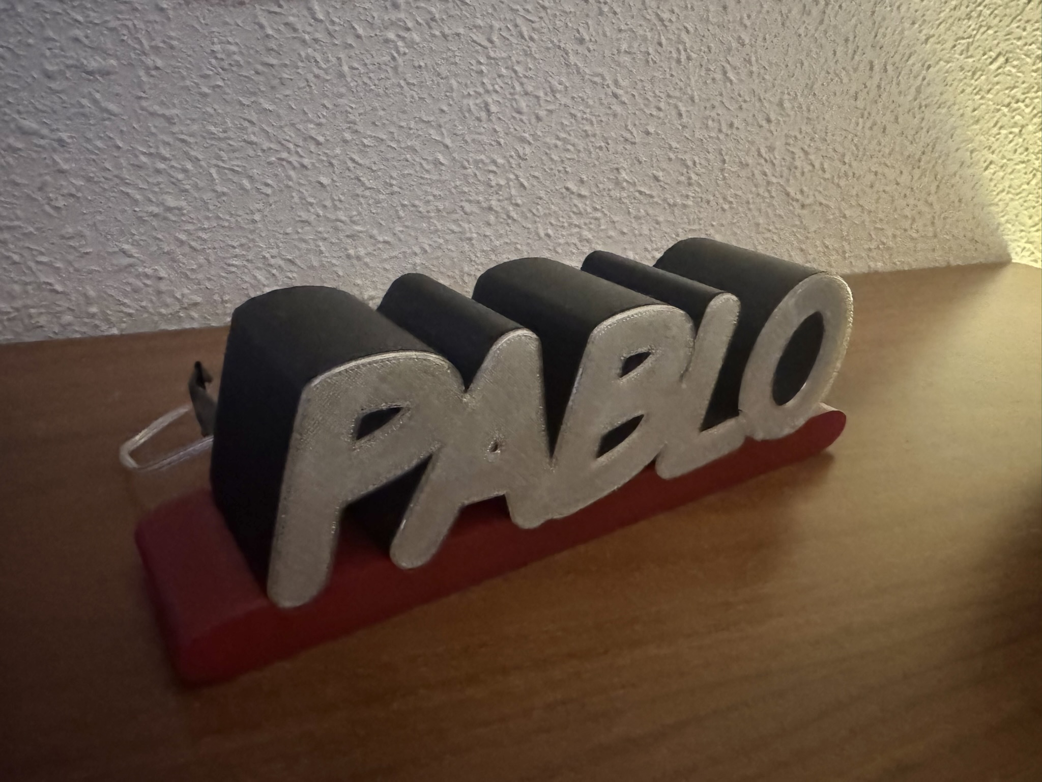Lampara nombre Pablo