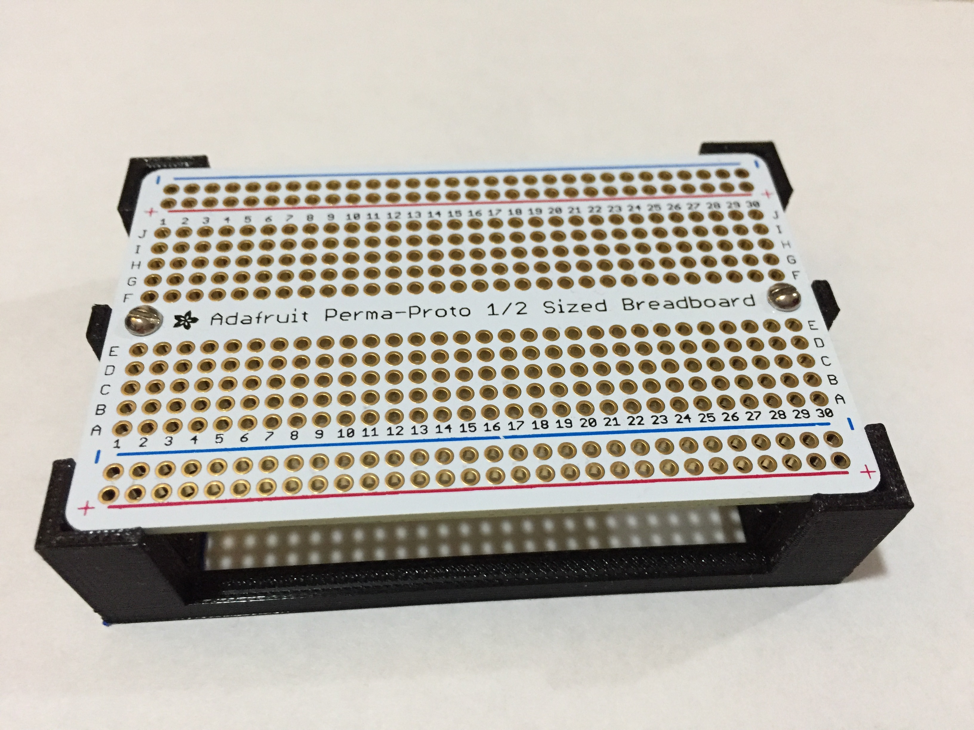 Adafruit Perma-Proto Half-sized Breadboard Mount