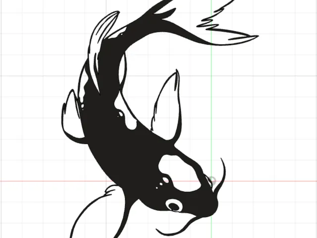 Koi Fish Wall Decor – 2D art