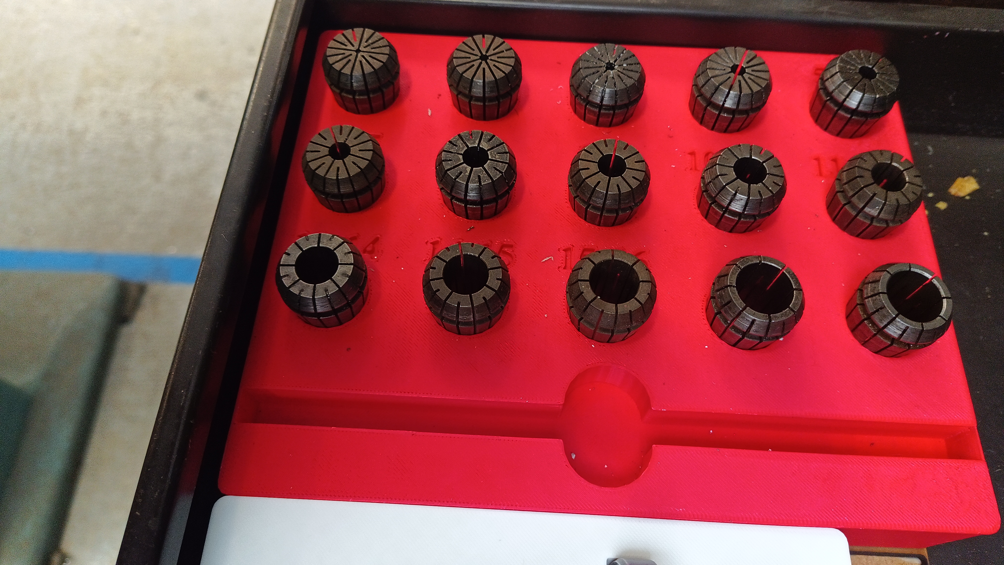 gridfinity er25 collet holder