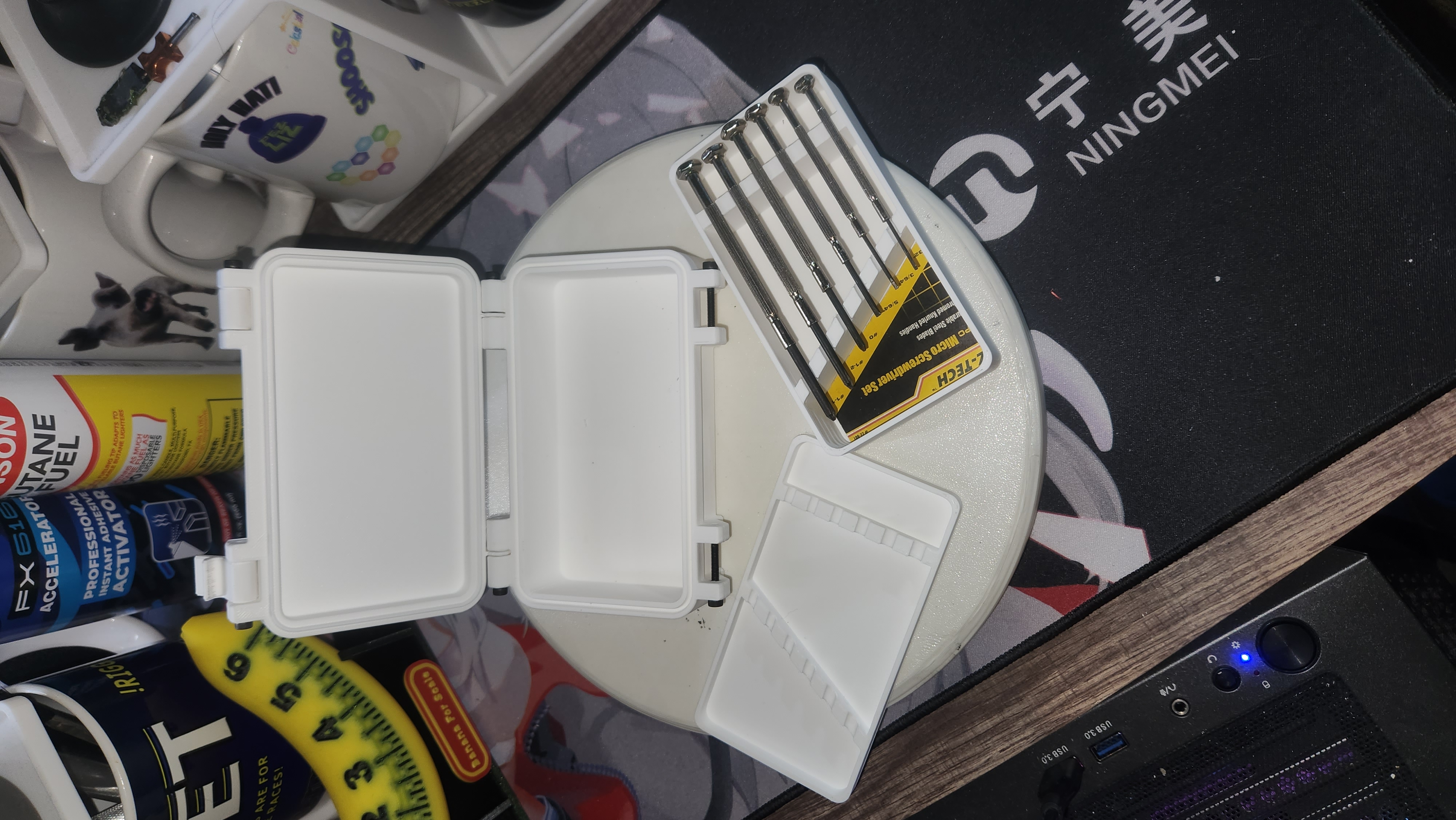 Micro Screwdriver Rugged Storage Box