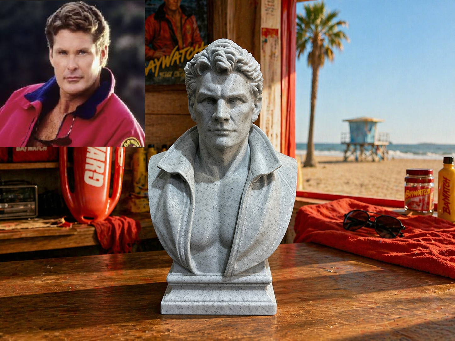 David Michael Hasselhoff – Bust