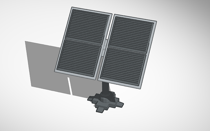 Solar pannel 32mm scale terrain