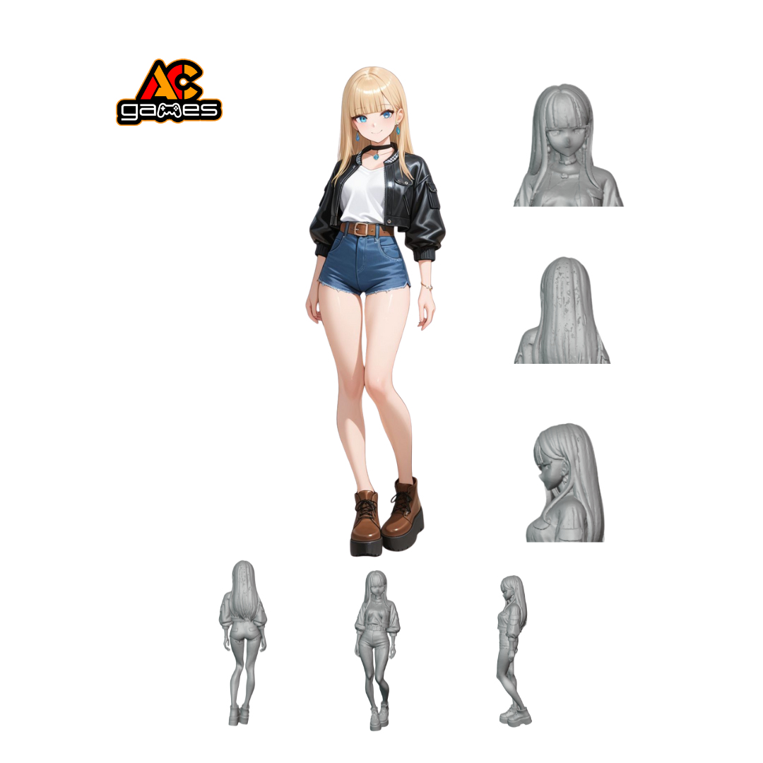 Airi – Edición Casual Urbana STL para Impresión 3D