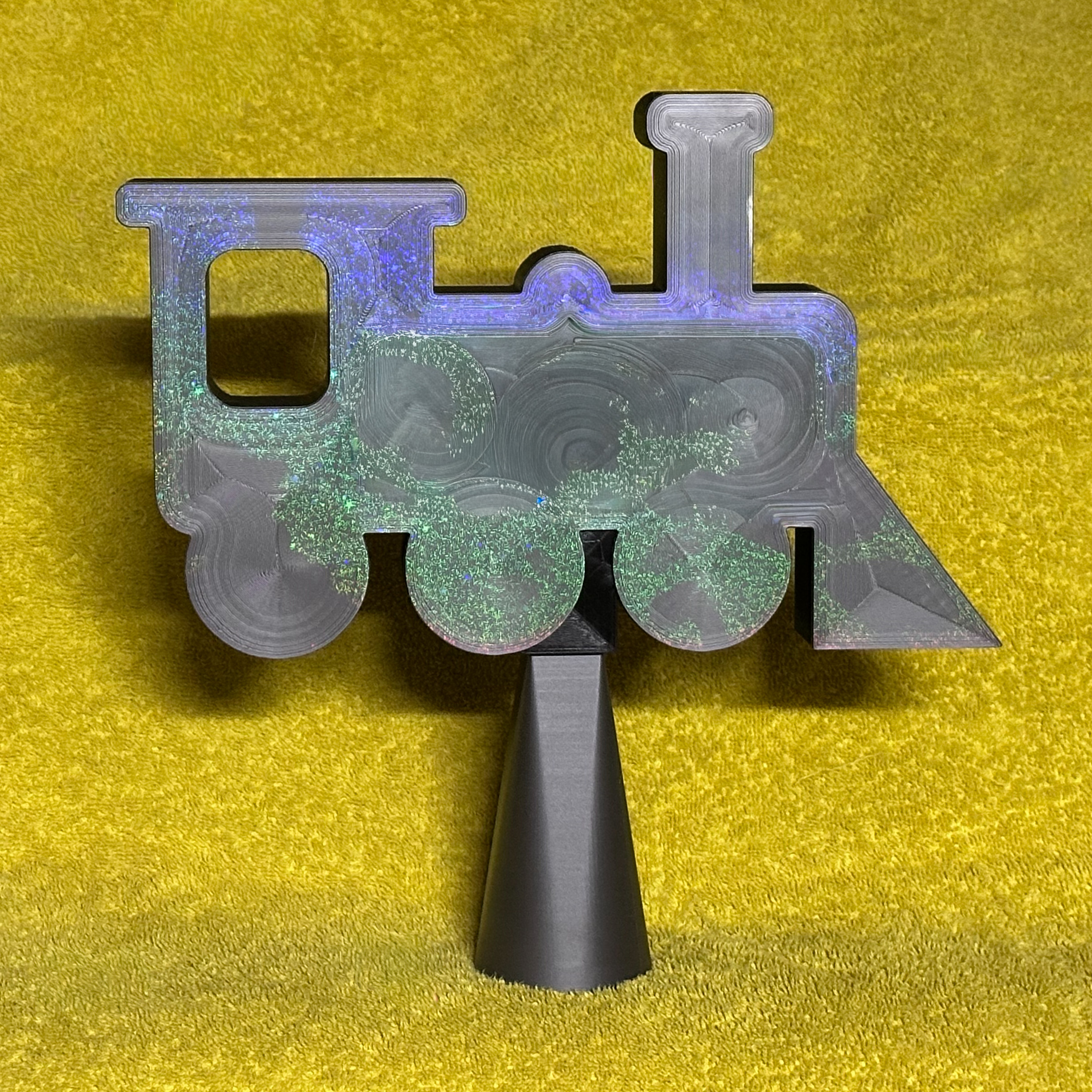 Steam Locomotive Tree Topper