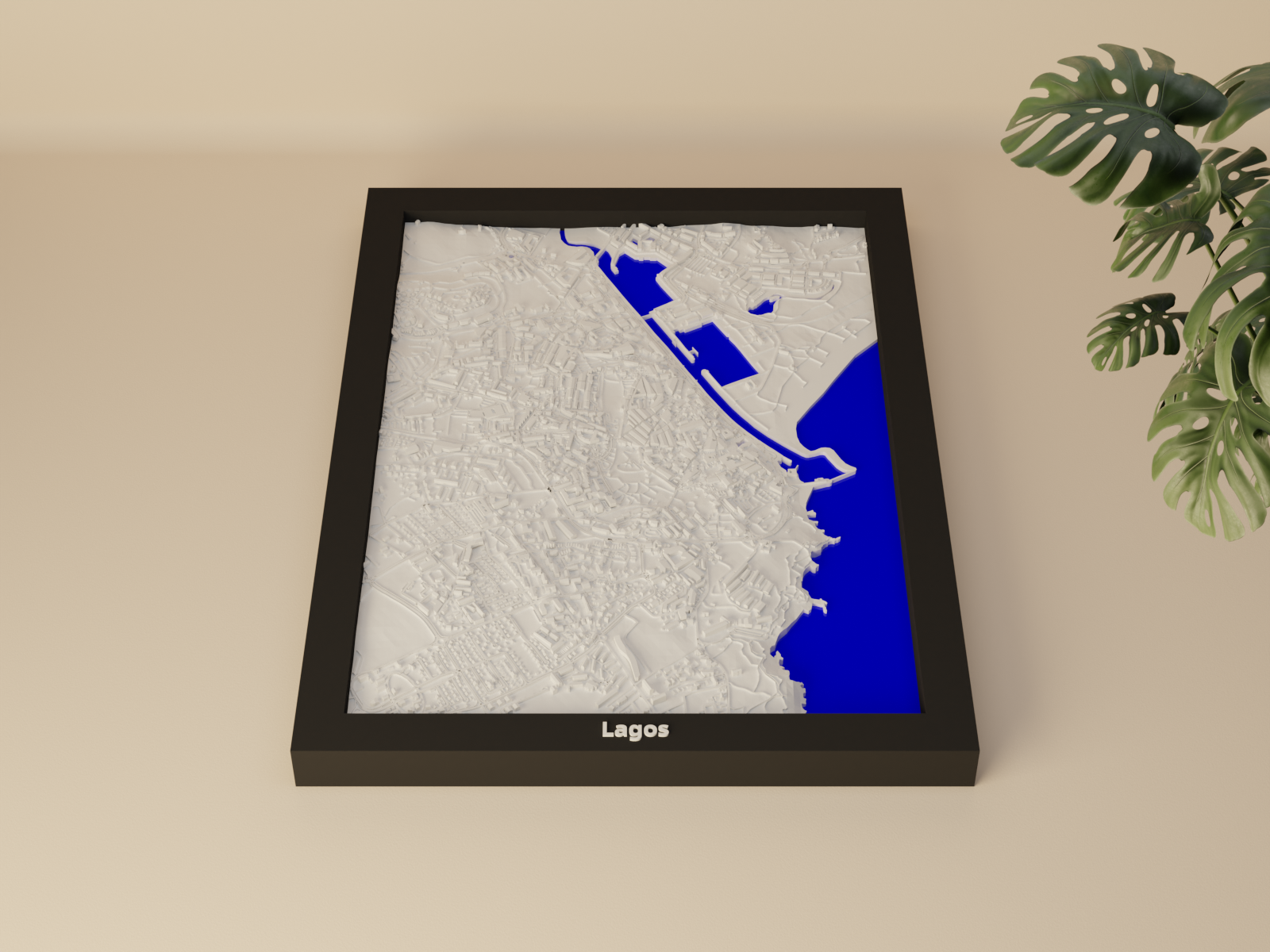 Lagos, Portugal - 3D Miniature