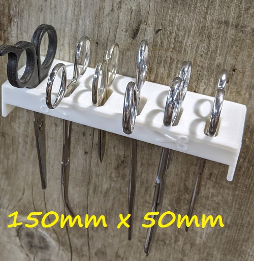 Six Small Scissors Forceps Holder Wall Mount — miniatura 6