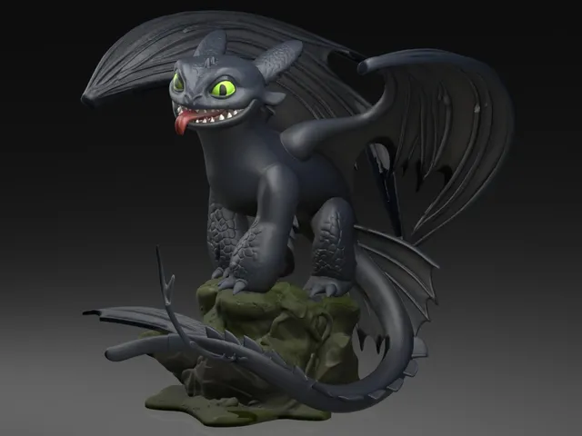 Toothless — The Night Fury