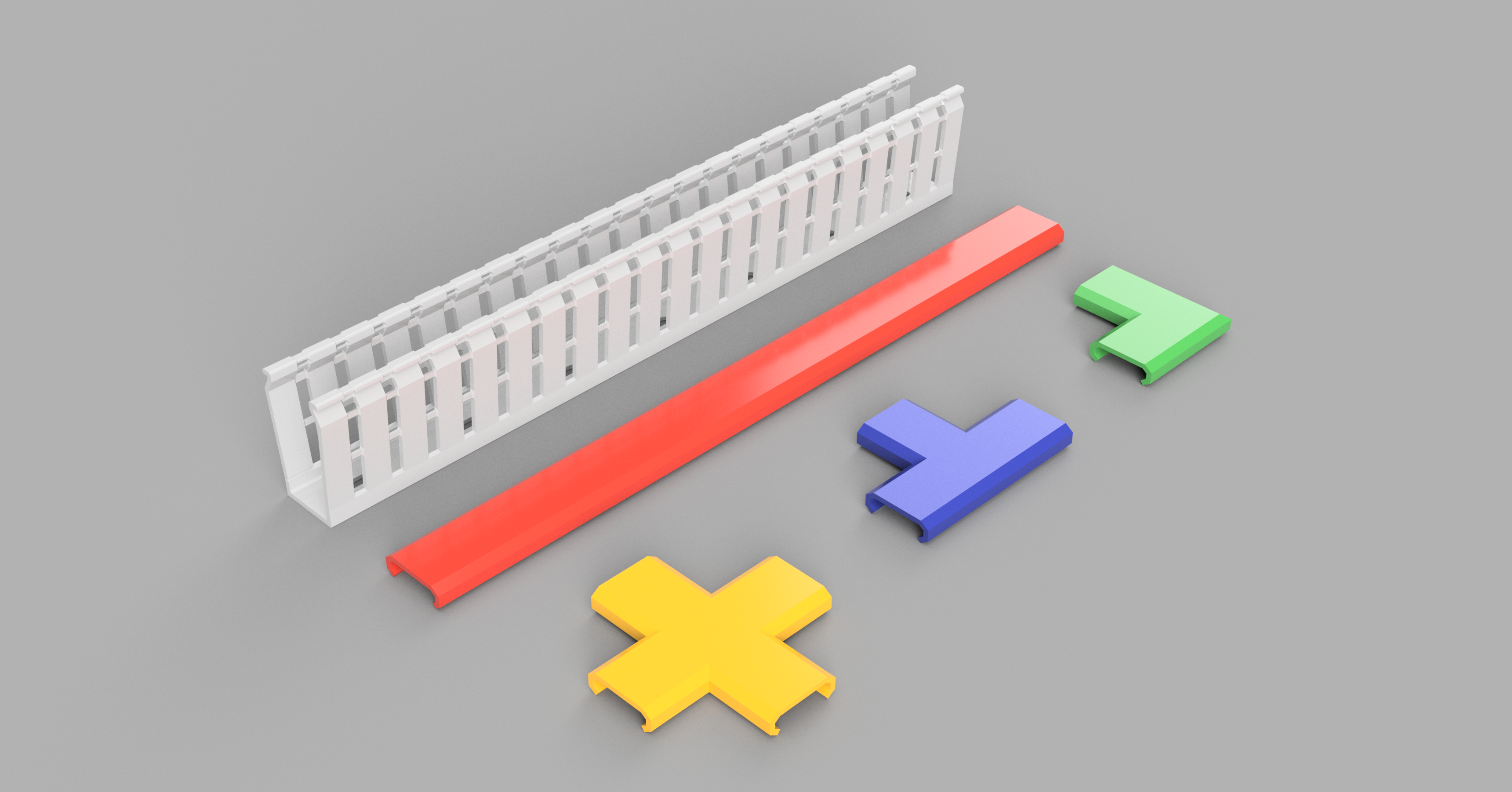 Slotted trunking - all the sizes