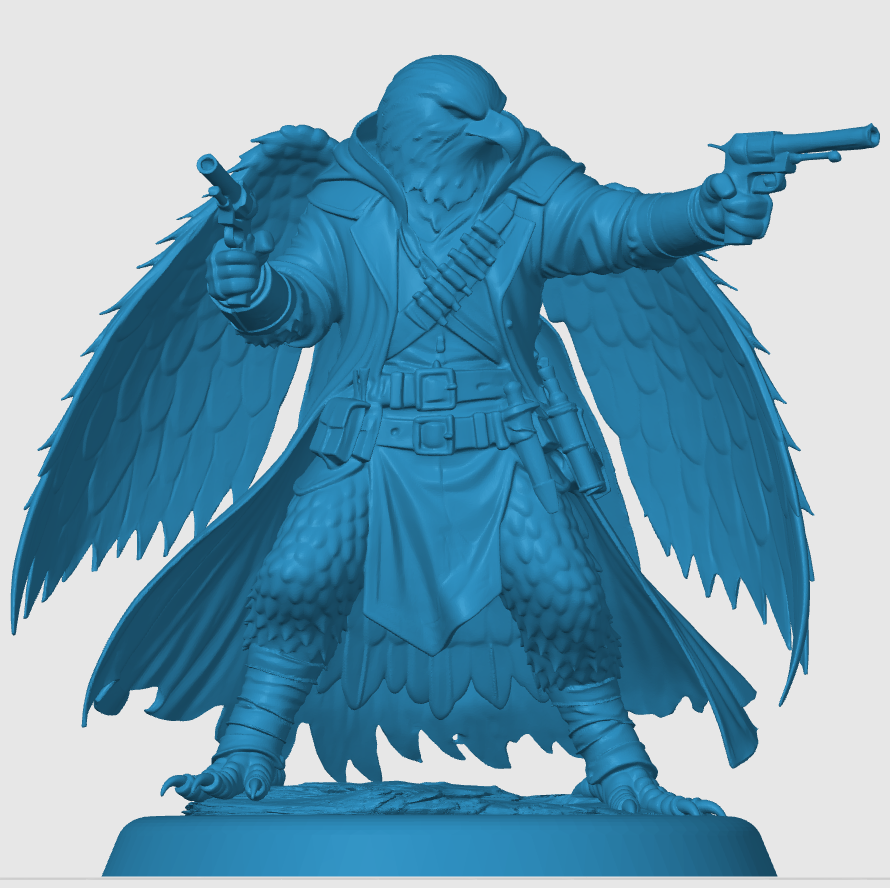 Aarakocra Gunslinger — miniatura 5