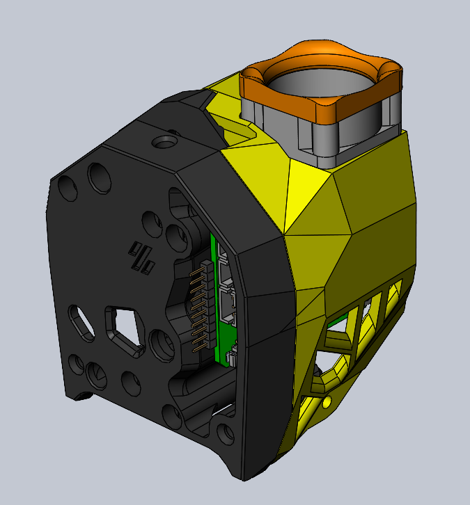 Stealthburner Cable Cover with 2525 FAN for FYSETC SB COMBO v2