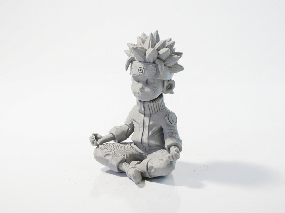 Naruto Meditating Figurine Anime 3D Printable