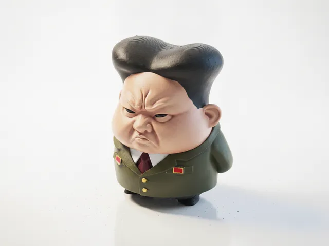 Kim Jong Un Figurine Celebrity 3D Printable