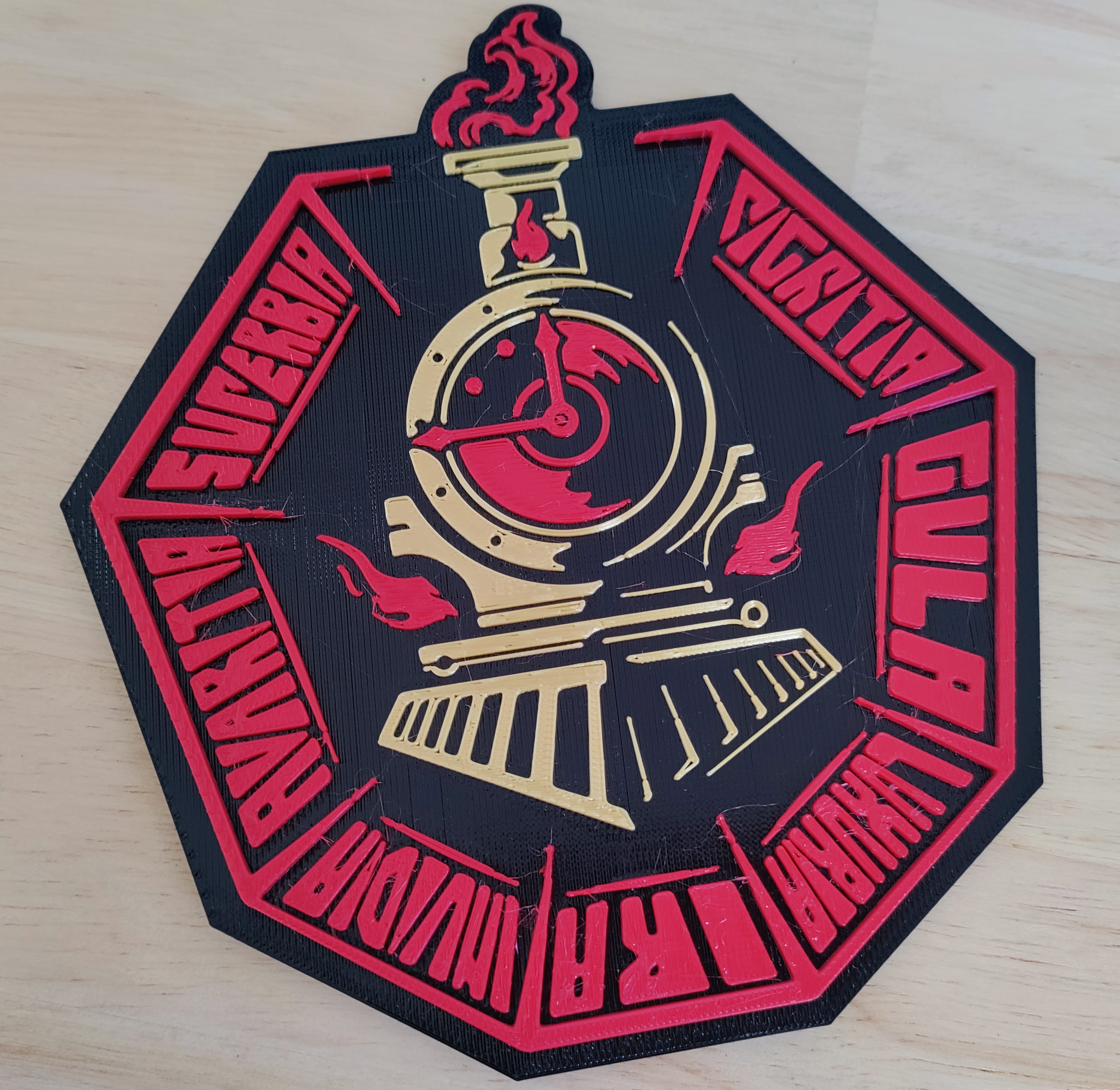 Limbus Company logo coaster